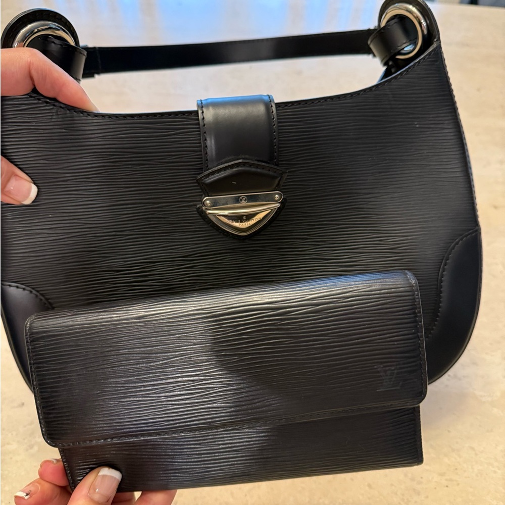 Louis Vuitton Black Shoulder Bag